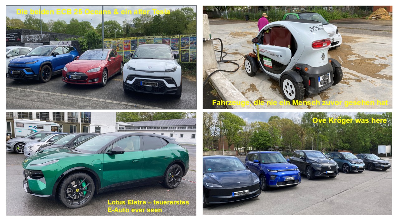 allgemeines Treffen E-Fahrzeuge aller Hersteller